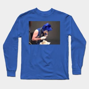 Sonic eating sonic eating sonic Long Sleeve T-Shirt